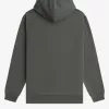 Heavyweight Kapuzen-Sweatshirt für Herren, Feldgrün