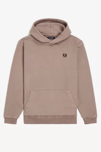 Heavyweight Kapuzenpullover für Herren, Dunkelrosa