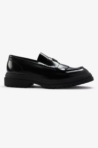 Herren-Loafer Schwarz