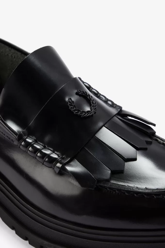 Herren-Loafer Schwarz