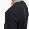 Herren-Poloshirt mit Kontrastkragen, Schwarz Herren-Poloshirt mit Kontrastkragen, Schwarz