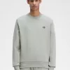 Herren-Sweatshirt mit Rundhalsausschnitt, Grau