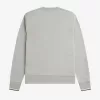 Herren-Sweatshirt mit Rundhalsausschnitt, Grau