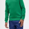 Herren-Sweatshirt mit Rundhalsausschnitt, Grün Herren-Sweatshirt mit Rundhalsausschnitt, Grün