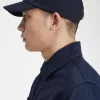 Herringbone Herrenkappen Marineblau
