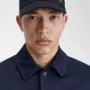 Herringbone Herrenkappen Marineblau
