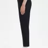 High Waist Damenhose Schwarz