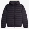 Hooded Insulated Herrenjacken Navy Hooded Insulated Herrenjacken Navy