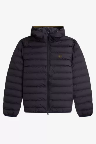 Hooded Insulated Herrenjacken Navy