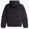 Hooded Insulated Herrenjacken Schwarz