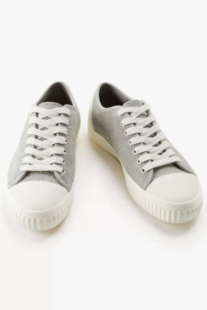 Hughes Low Herren-Plimsolls Grau