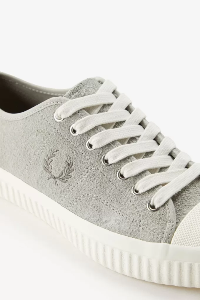 Hughes Low Herren-Plimsolls Grau