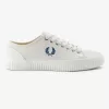 Hughes Low Herren-Plimsolls Light Beige Shaded Cobalt