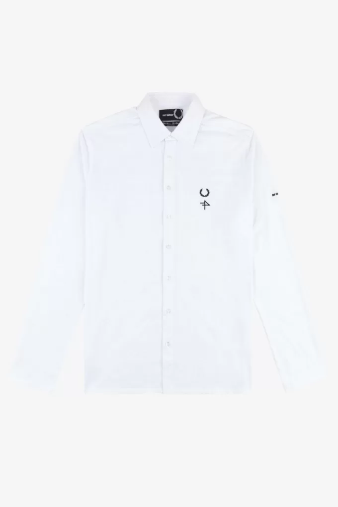 Jersey Herrenhemd Weiß