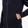 Kapuzenpullover mit Reißverschluss für Herren, Marineblau