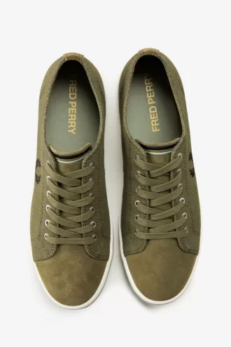 Kingston Herren Plimsolls Uniform Grün
