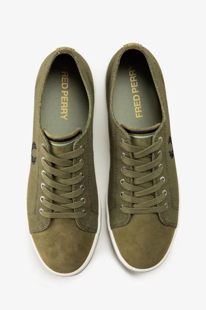 Kingston Herren Plimsolls Uniform Grün