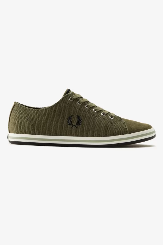 Kingston Herren Plimsolls Uniform Grün