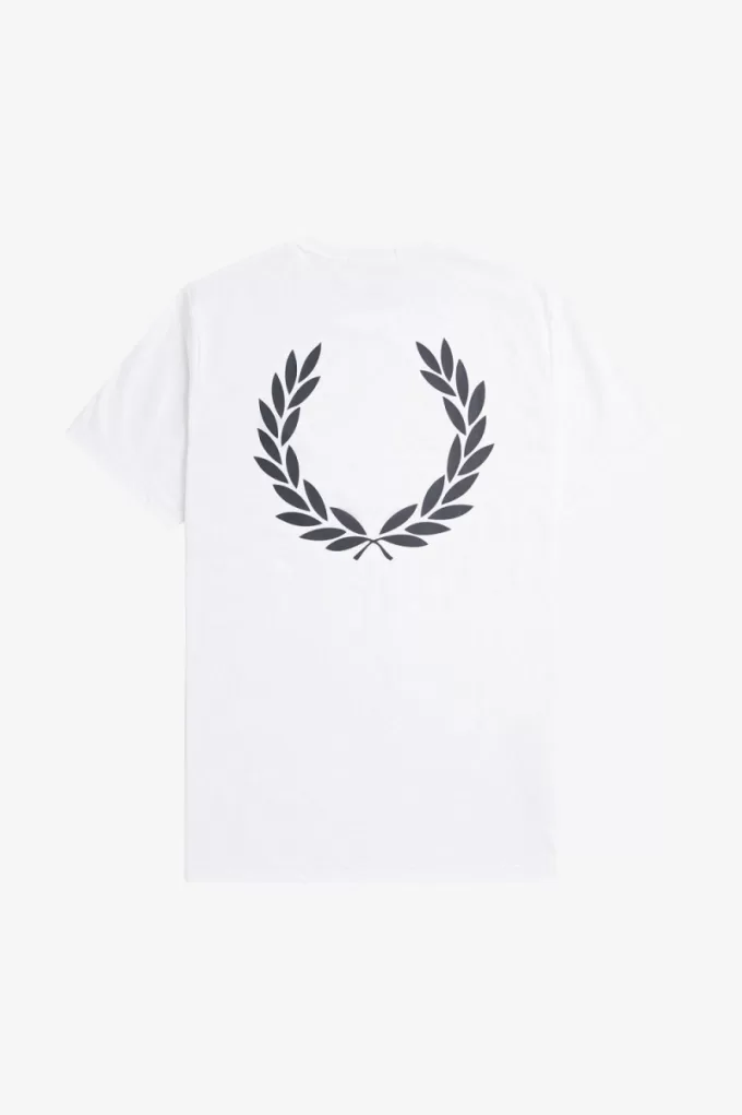 Laurel Wreath Graphic Herren T-Shirt Weiß