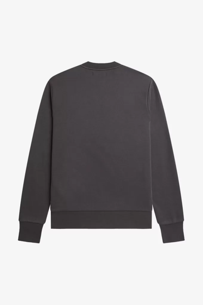 Layered Graphic Herren-Sweatshirts Gunmetal