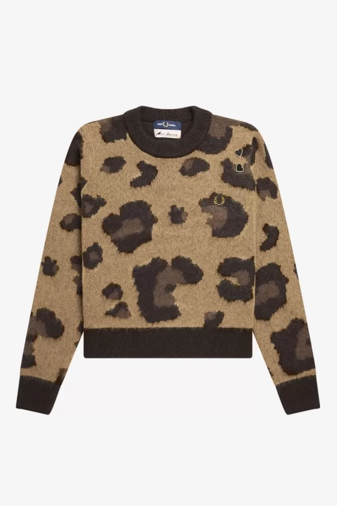 Leopard Damenpullover Tonal Leopard