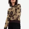 Leopard Damenpullover Tonal Leopard