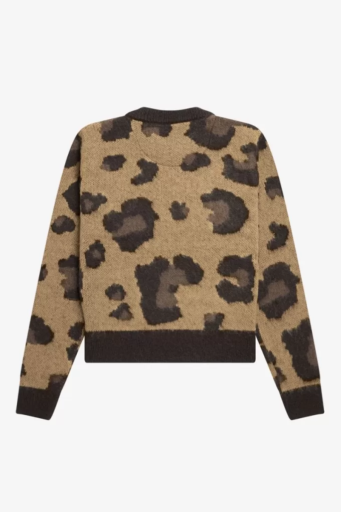 Leopard Damenpullover Tonal Leopard