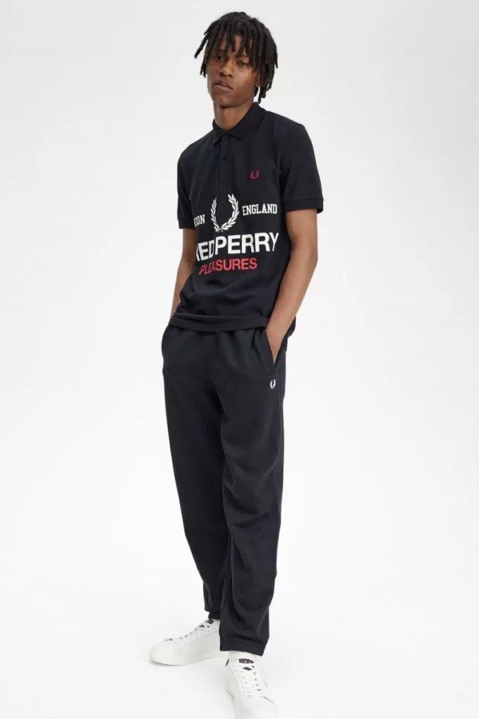 Logo Herrenhemd Schwarz