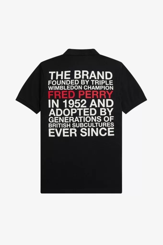 Logo Herrenhemd Schwarz