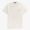 Loopback Jersey Pocket Herren T-Shirt Beige