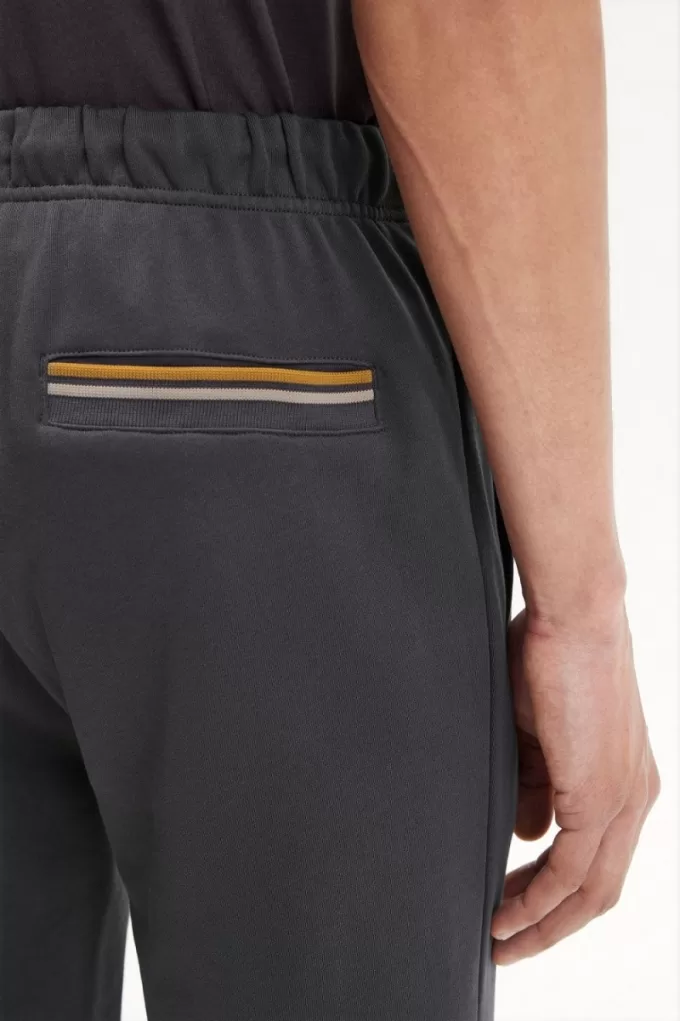 Loopback Sweat Herrenhose Anchor Grey Dark Coffee