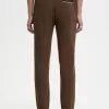Loopback Sweat Herrenhose Burnt Tobacco