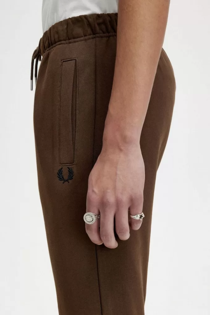 Loopback Sweat Herrenhose Burnt Tobacco