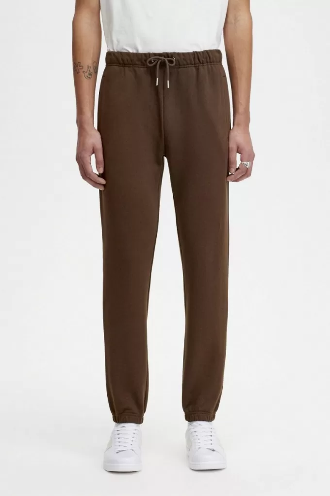 Loopback Sweat Herrenhose Burnt Tobacco