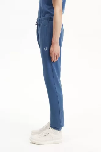Loopback Sweat Herrenhose Midnight Blue Light Aqua