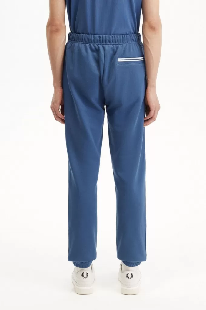 Loopback Sweat Herrenhose Midnight Blue Light Aqua