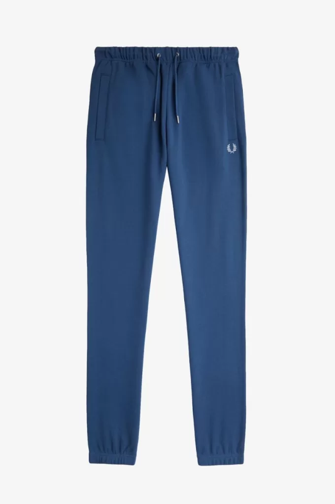 Loopback Sweat Herrenhose Midnight Blue Light Aqua