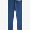 Loopback Sweat Herrenhose Midnight Blue Light Aqua