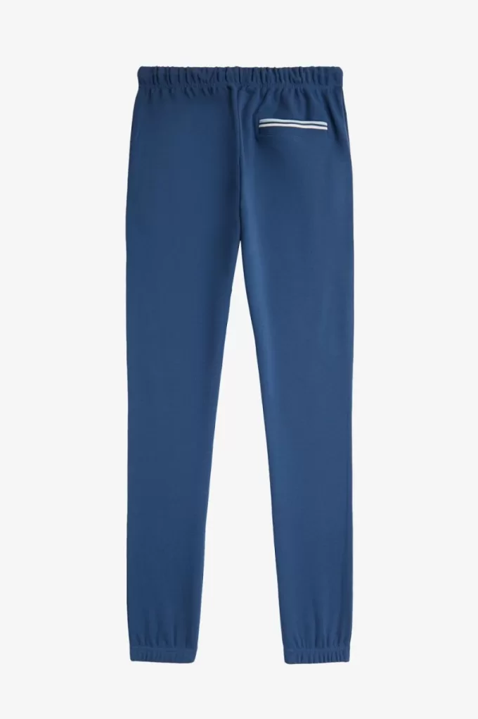 Loopback Sweat Herrenhose Midnight Blue Light Aqua