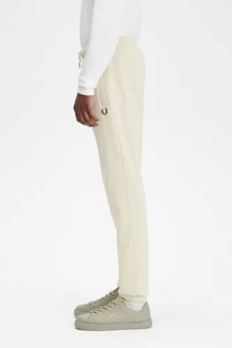 Loopback Sweat Herrenhose Oatmeal Black