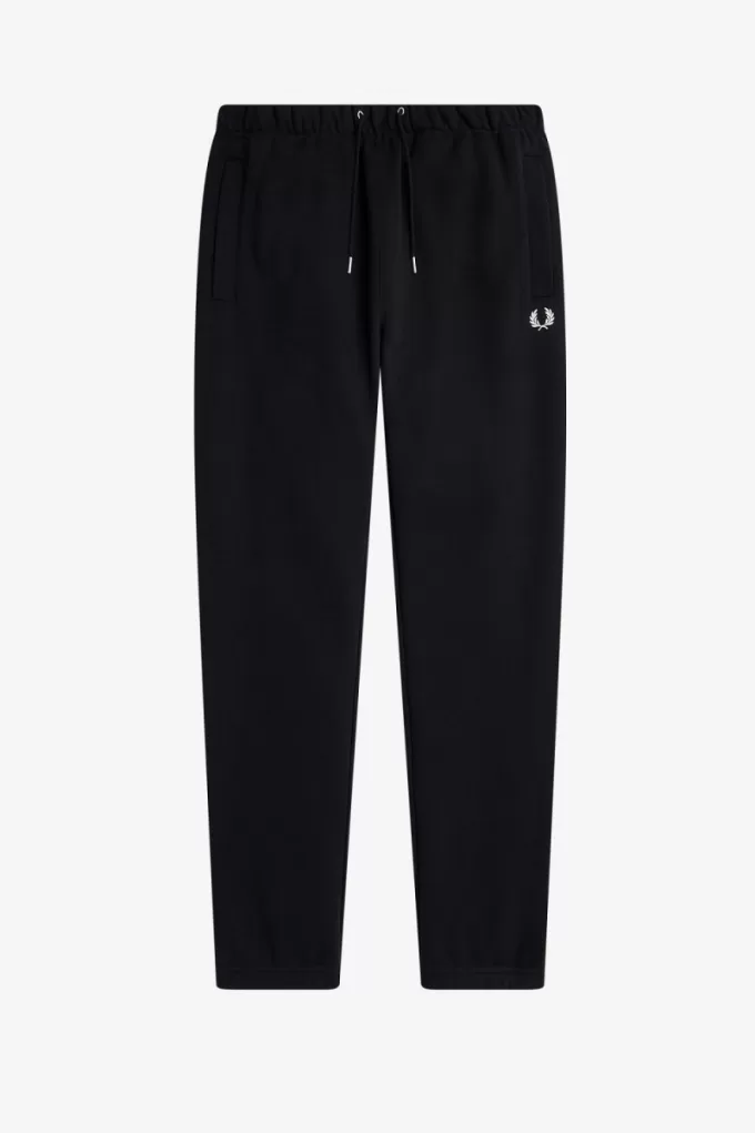 Loopback Sweat Herrenhose Schwarz