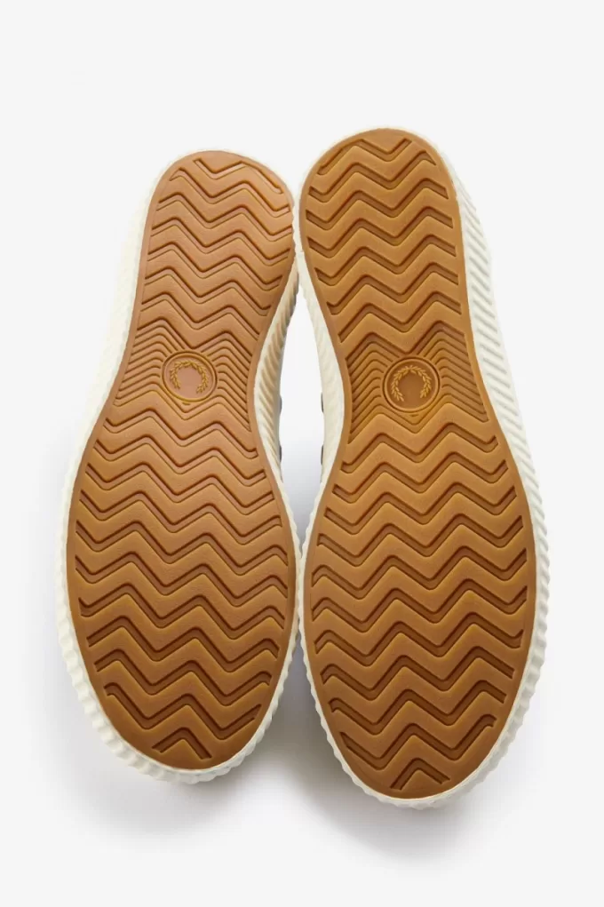 Low Hughes Herren-Plimsolls Black Gunmetal