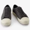 Low Hughes Herren-Plimsolls Gunmetal Beige