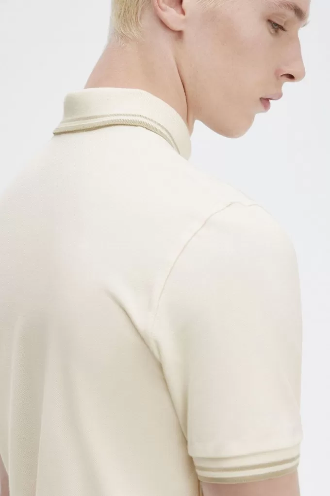 M12 Herrenhemd Beige Haferflocken Haferflocken