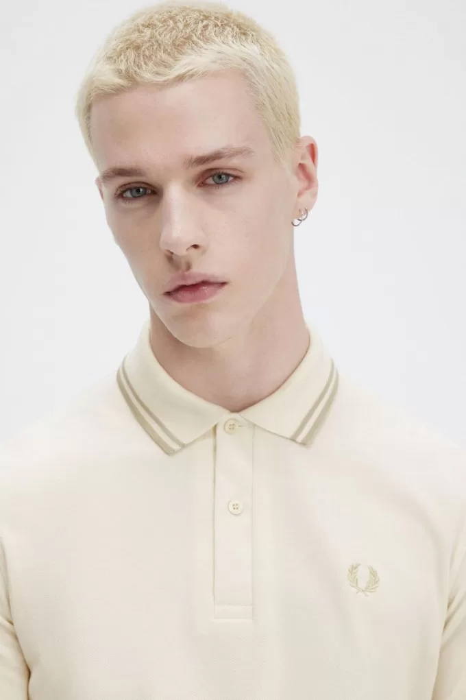 M12 Herrenhemd Beige Haferflocken Haferflocken