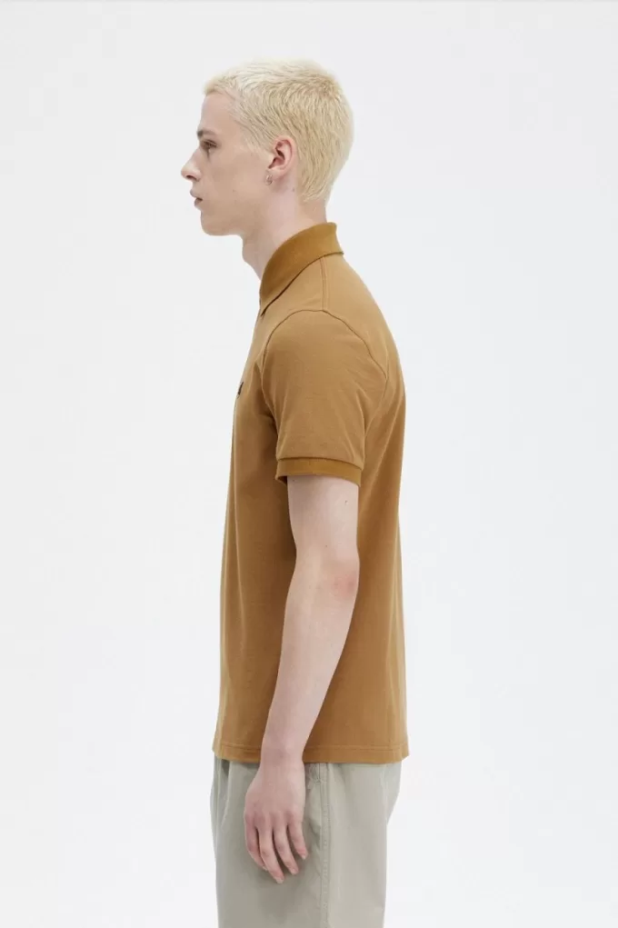 M3 Herrenhemd Dark Coffee Navy