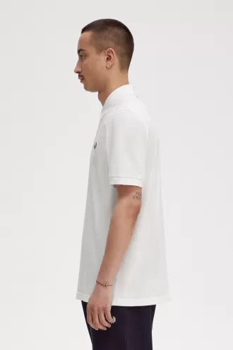 M3 Herrenhemd Weiß Marineblau