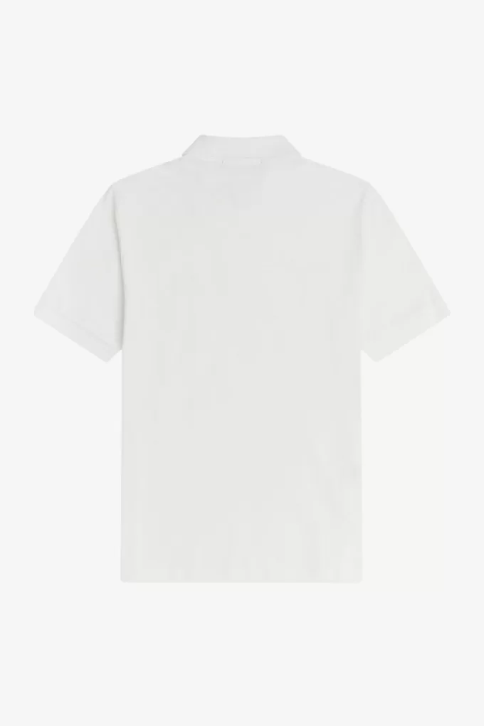 M3 Herrenhemd Weiß Marineblau