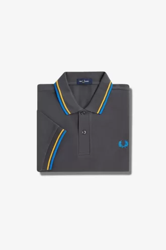 M3600 Herrenhemd Gunmetal Golden Hour Kingfisher