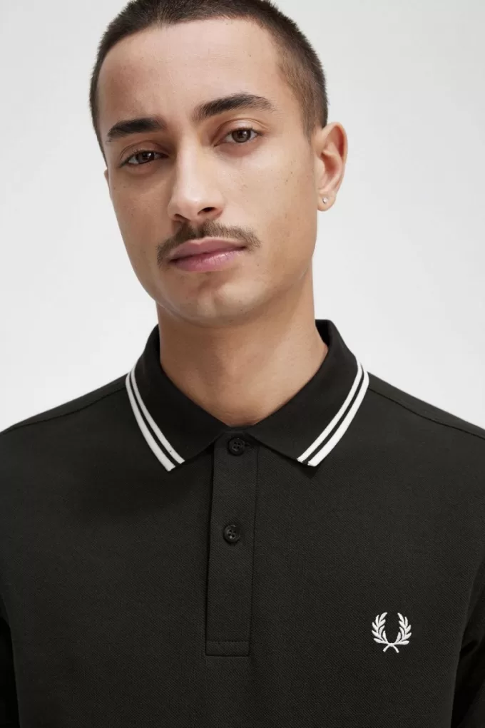 M3600 Herrenhemd Night Green Snow White